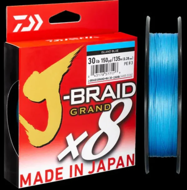Daiwa Flies|Fishing Lines<J Braid Grand 150yd Blue