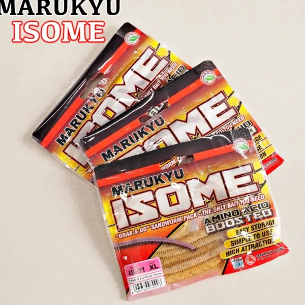 TackleWest Soft Plastic Lures|Flies<Marukyu Isome Worm Xl