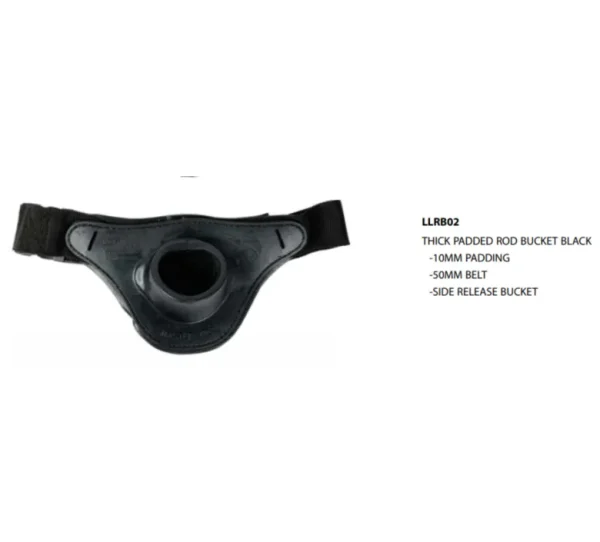 Mastergrip Gimbal/Fighting Belts|Flies<Thick Pad Wide Belt Rod Bucket