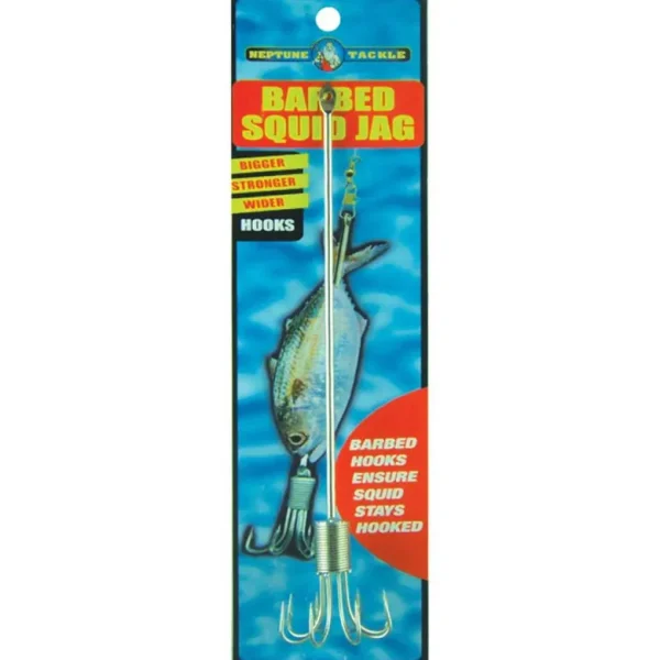 TackleWest Lights & Accessories|Flies<Neptune Squid Jag Barbed Large