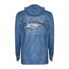 Nomad Long Sleeve Shirts Mens|Flies<Design Tech Shirt Tuna Hookup Gunmetal
