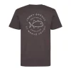 Nomad Short Sleeve Shirts Mens|Flies<Design T/S Jonny Brooks X Charcoal