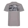 Nomad Short Sleeve Shirts Mens|Flies<Design T/S Tackle Box Graphite