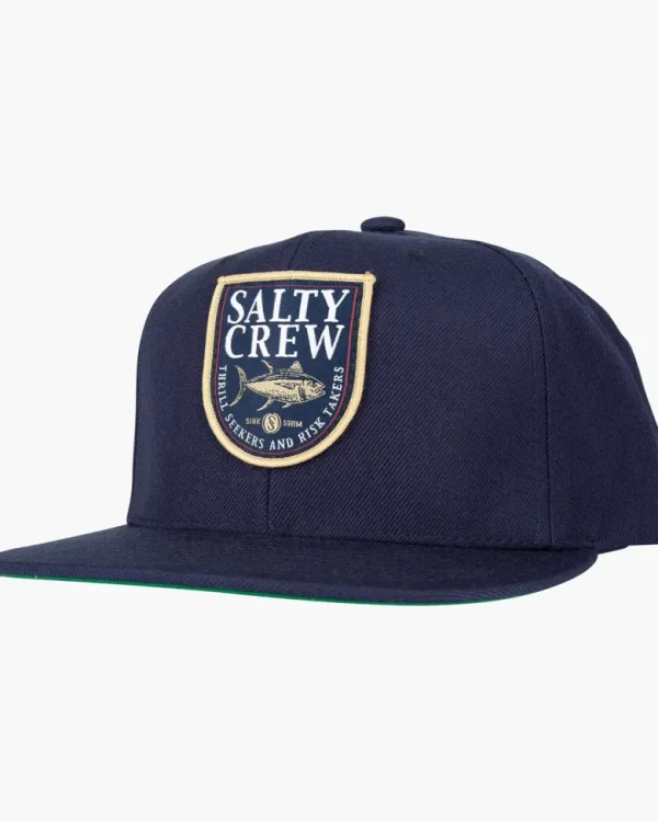 Salty Crew Hats And Headwear|Flies<Current 6 Panel Hat Navy