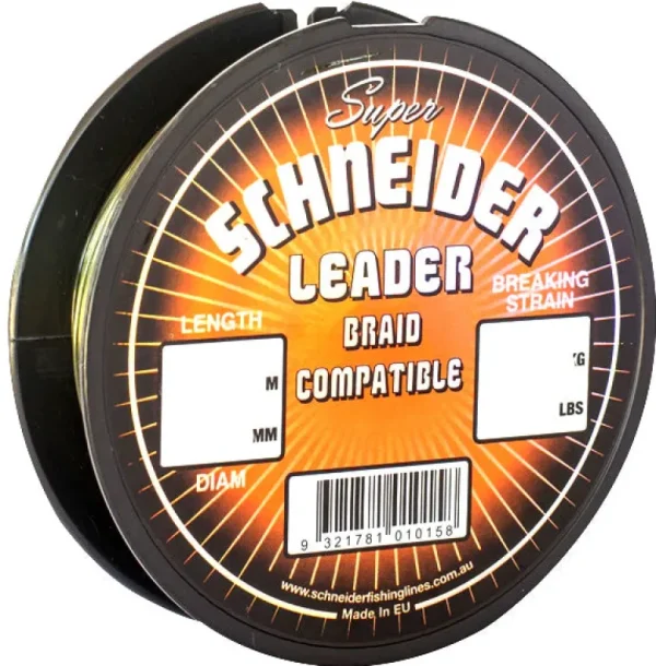 Schneider Flies|Fishing Lines<Line Leader Green 100m