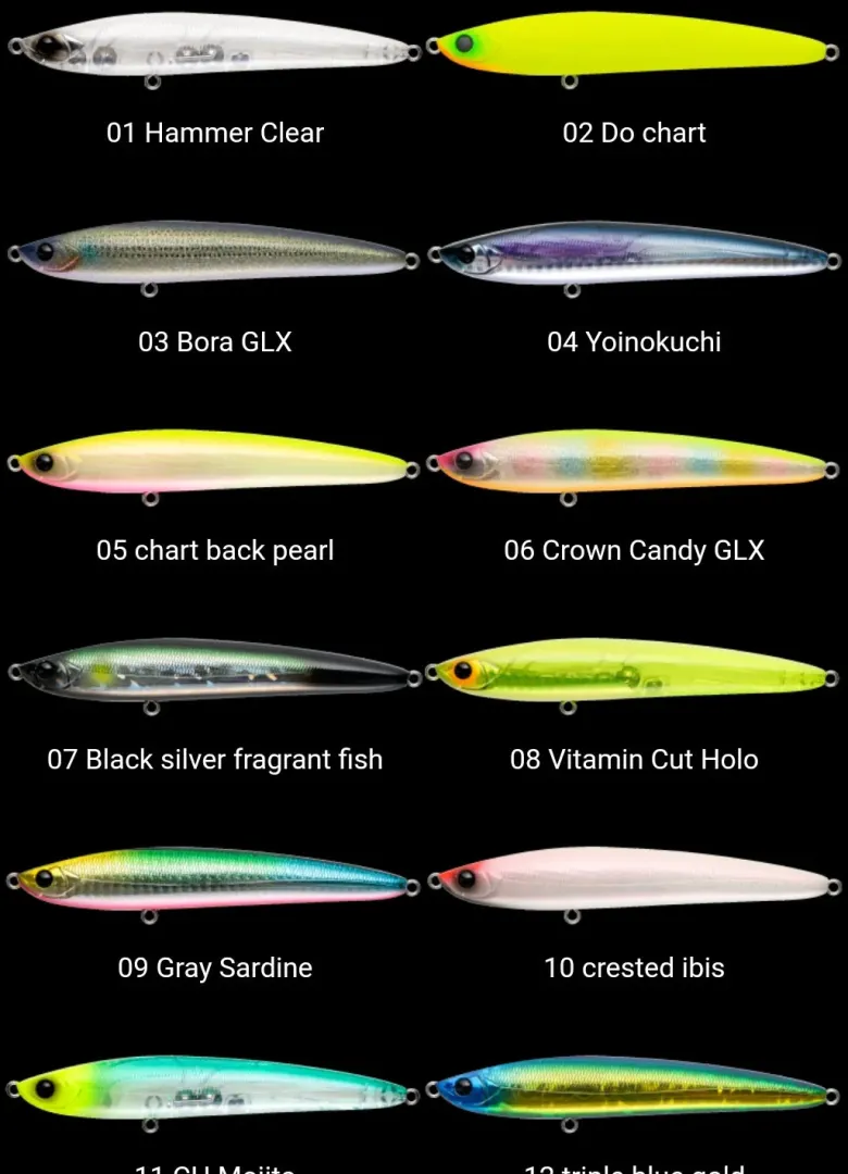 TackleWest Stickbaits|Flies<Apia Baleine 125F