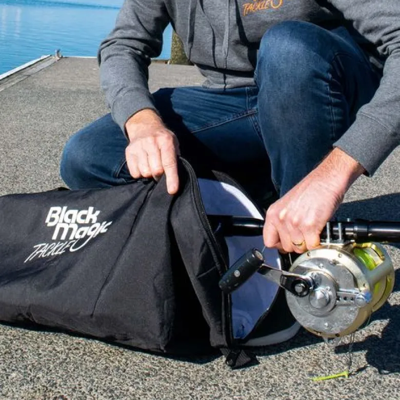Black Magic Fishing Storage|Flies<Easy Carry Rod Bag