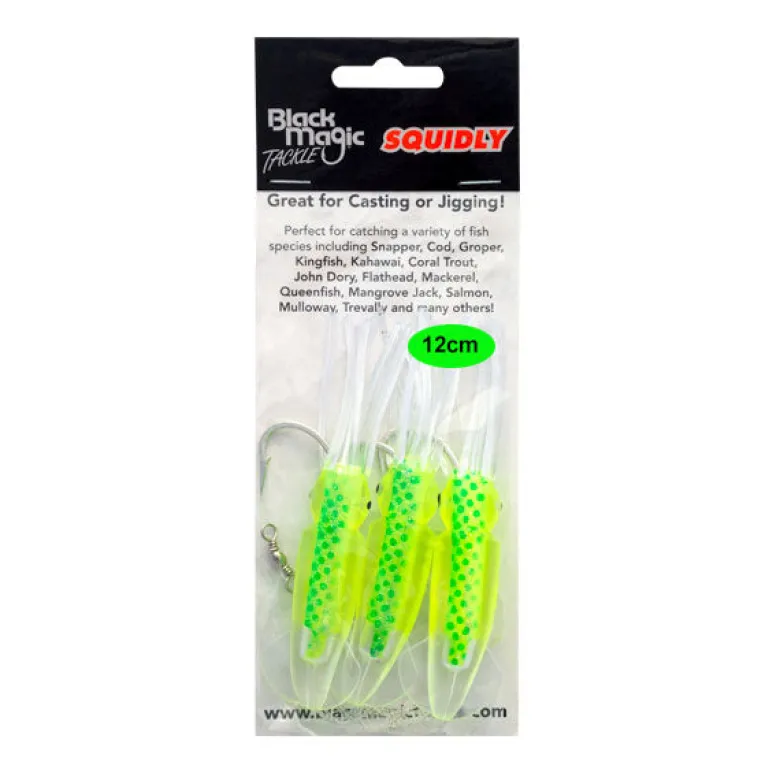Black Magic Pre-made Rigs|Flies<Squidly 9cm
