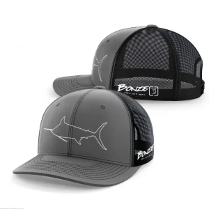 Bonze Hats And Headwear|Flies<2025 Line Marlin Trucker Cap Grey
