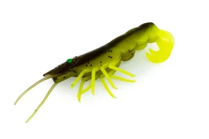 TackleWest Soft Plastic Lures|Flies<Chasebaits Curly Prawn 90