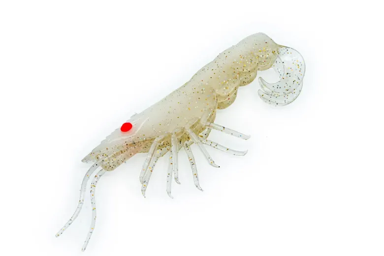 TackleWest Soft Plastic Lures|Flies<Chasebaits Curly Prawn 90