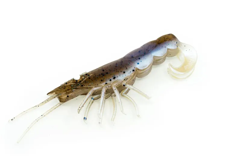 TackleWest Soft Plastic Lures|Flies<Chasebaits Curly Prawn 90