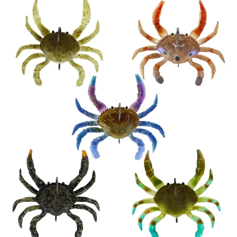 TackleWest Soft Plastic Lures|Flies<Chasebaits Smash Crab JNR 75