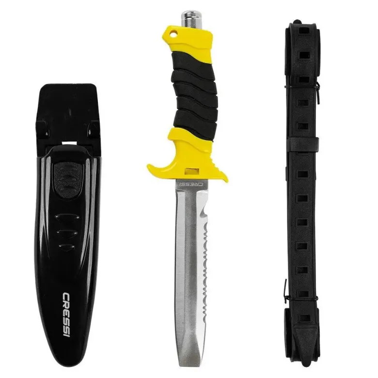 Cressi Dive Knives|Flies<Abalone Tool Yellow