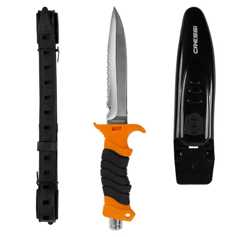 Cressi Dive Knives|Flies<Cobra Knife Orange
