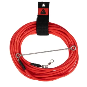 Cressi Floats & Floatlines|Floats/Burley Cages<Elite Float Line with Speed Needle 20m Red