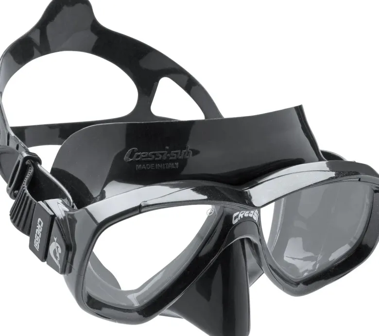 Cressi Dive Masks|Flies<Perla Mask Black/Black