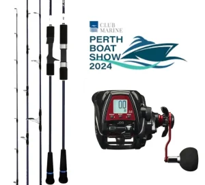 Daiwa Flies|Electric Rod And Reel Combos<Saltist Hyper SJ PE5 Leobritz 500 Combo