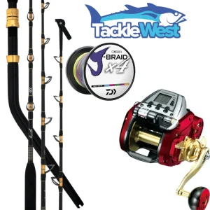Daiwa Flies|Electric Rod And Reel Combos<Seaborg 800 Tanacom Z Combo