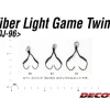 Decoy Assist Hooks|Flies<DJ-96 Fiber Light Game Twin Assist