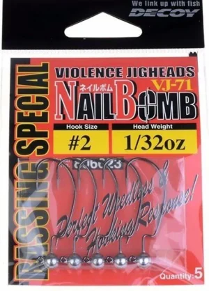 Decoy Jigheads|Flies<Nail Bomb VJ71
