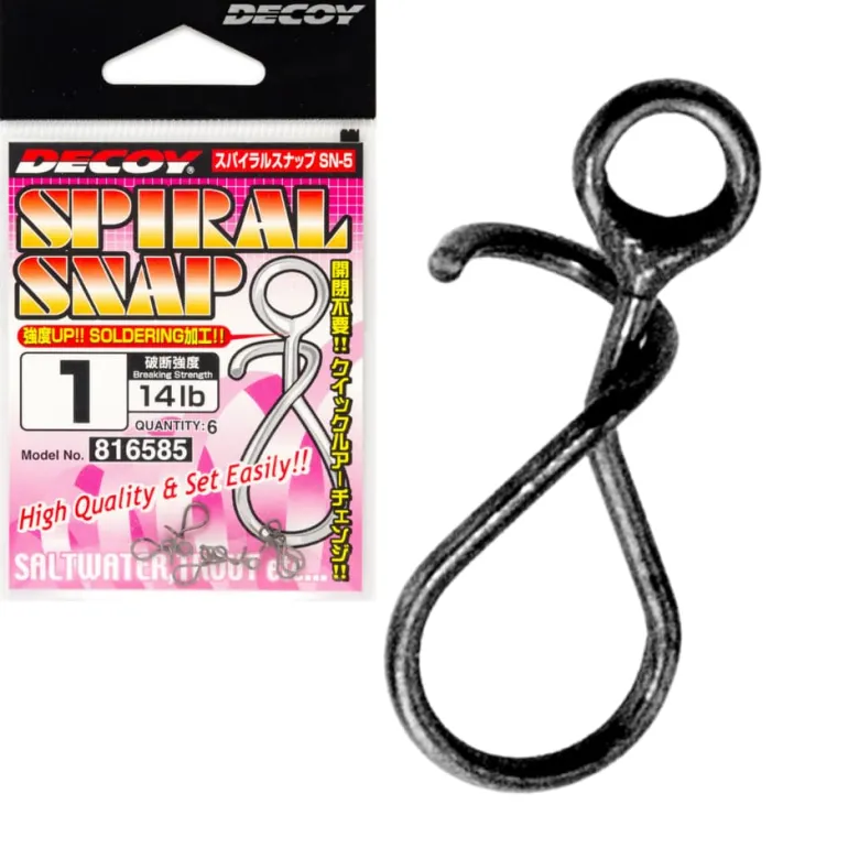 Decoy Clips And Snaps|Flies<Spiral Snap