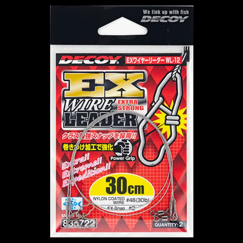 Decoy Terminal Fishing Tackle|Flies<WL-12 EX Wire Leader