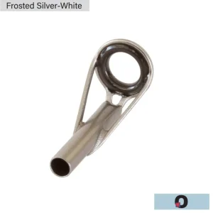 Fuji Tips|Flies<CCFOT Frosted Silver/White O Ring Light Tip