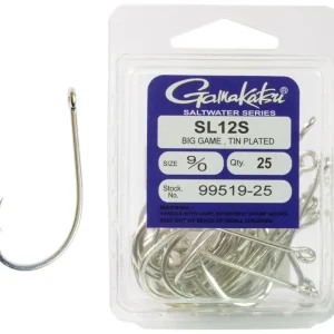 Gamakatsu Game Hooks|Game Hooks<SL12S Big Game Hooks 25-pack