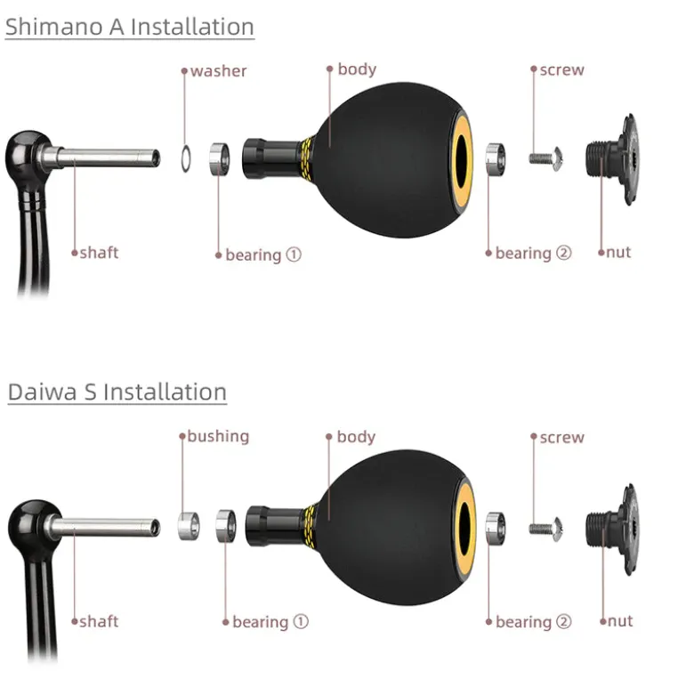 Gomexus Flies|Fishing Reel Parts<EVA Power Knob 38mm