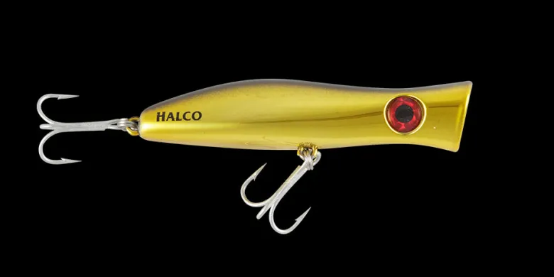 Halco Popper Lures|Flies<Roosta Popper 135