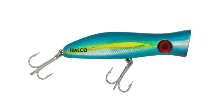 Halco Popper Lures|Flies<Roosta Popper 135
