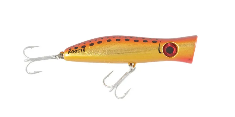 Halco Popper Lures|Flies<Roosta Popper 135