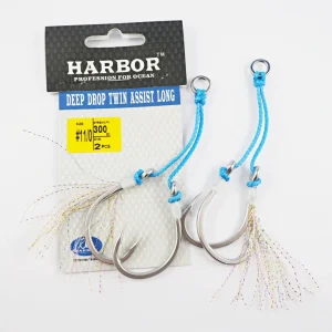 Harbor Assist Hooks|Flies<Deep Drop Assist Long 2-pack