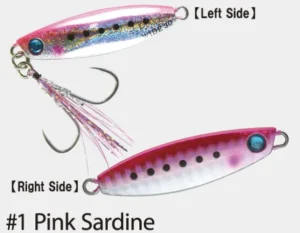 Hayabusa Micro Jigs|Flies<Jack Eye Shot Slow Wide 20g