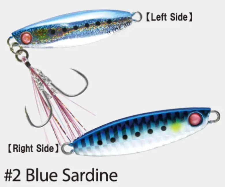 Hayabusa Micro Jigs|Flies<Jack Eye Shot Slow Wide 20g