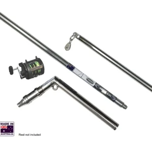 Hookem Teaser Accessories|Flies<Teaser Extension Bar 3 Position with Reel Seat 2-piece