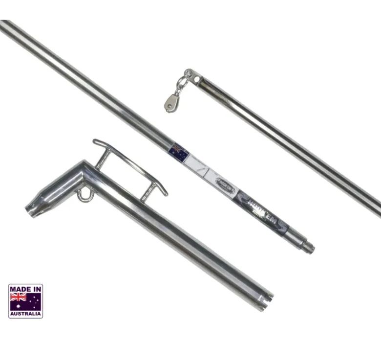 Hookem Teaser Accessories|Flies<Teaser Extension Bar 3 Position 2-piece 90cm Boom