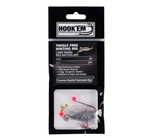 Hookem Pre-made Rigs|Flies<Whiting Rig 2 Long Shank 30g