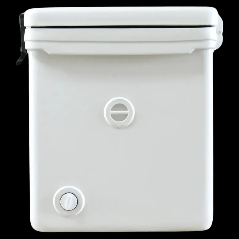 Icey Tek Fishing Catch Storage|Flies<82L White Cooler