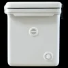 Icey Tek Fishing Catch Storage|Flies<82L White Cooler