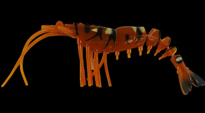 TackleWest Soft Plastic Lures|Flies<King Brown Killer Prawn