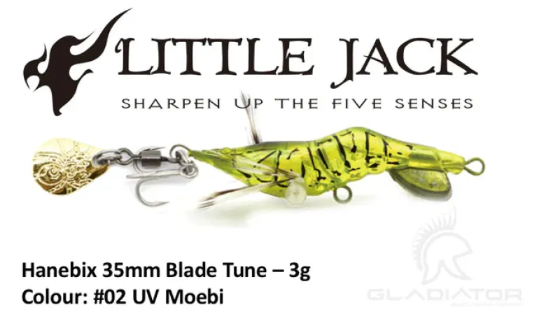 TackleWest Stickbaits|Flies<Little Jack Hanebix Blade Tune 35