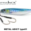Little Jack Micro Jigs|Flies<Metal Adict Type 01 30g