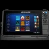 Lowrance Lowrance Australia|Flies<HDS Pro 9 with 3 in 1 HD Transducer and CMap AUS