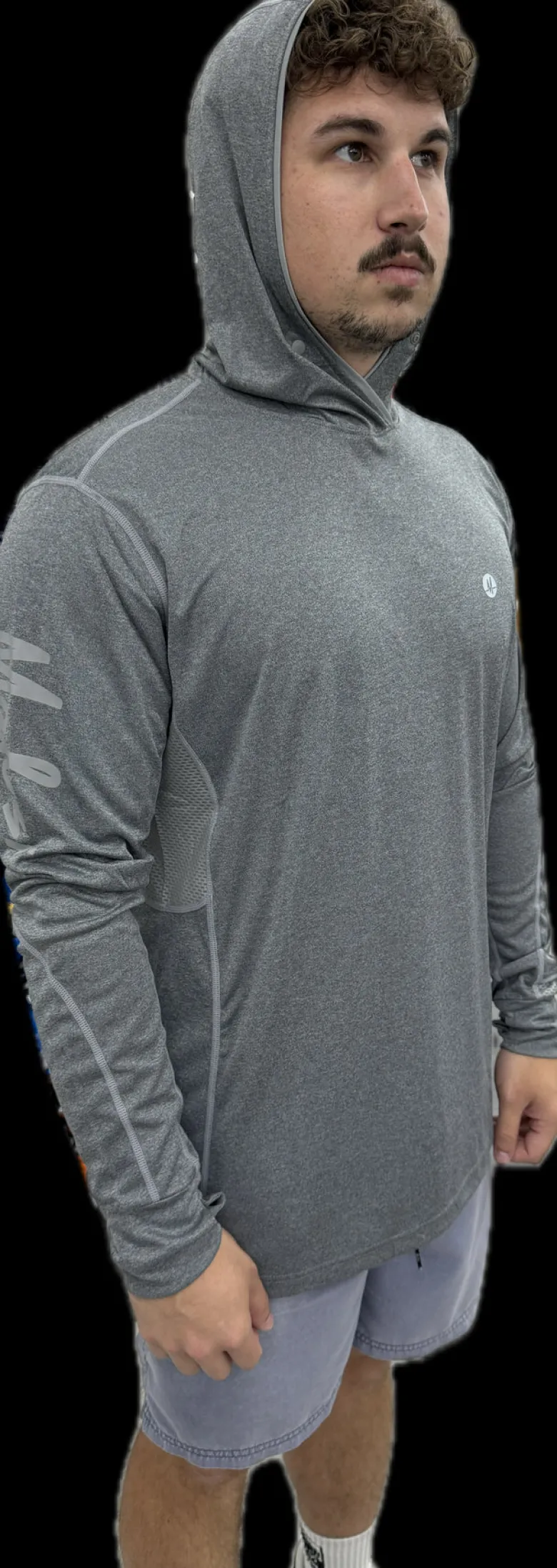 Malosi Long Sleeve Shirts Mens|Flies<Eclipse Pro Sunshirt Grey