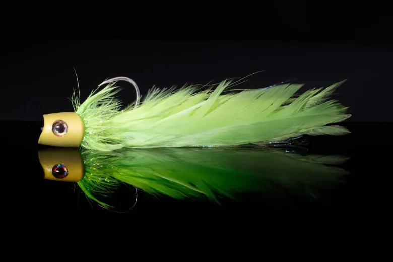 Manic Flies|Saltwater Flies<Stryker Poppin Peanut 4/0