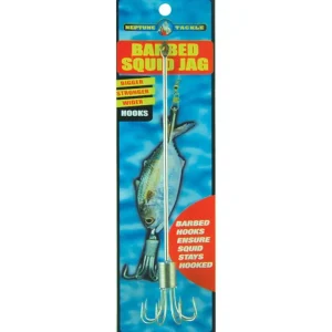 TackleWest Lights & Accessories|Flies<Neptune Squid Jag Barbed Large