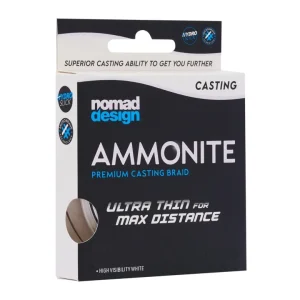 Nomad Flies|Fishing Lines<Design Ammonite Casting Braid 300yds