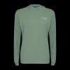 Nomad Long Sleeve Shirts Mens|Flies<Design Hooded Tech Fishing Shirt GT Sunset